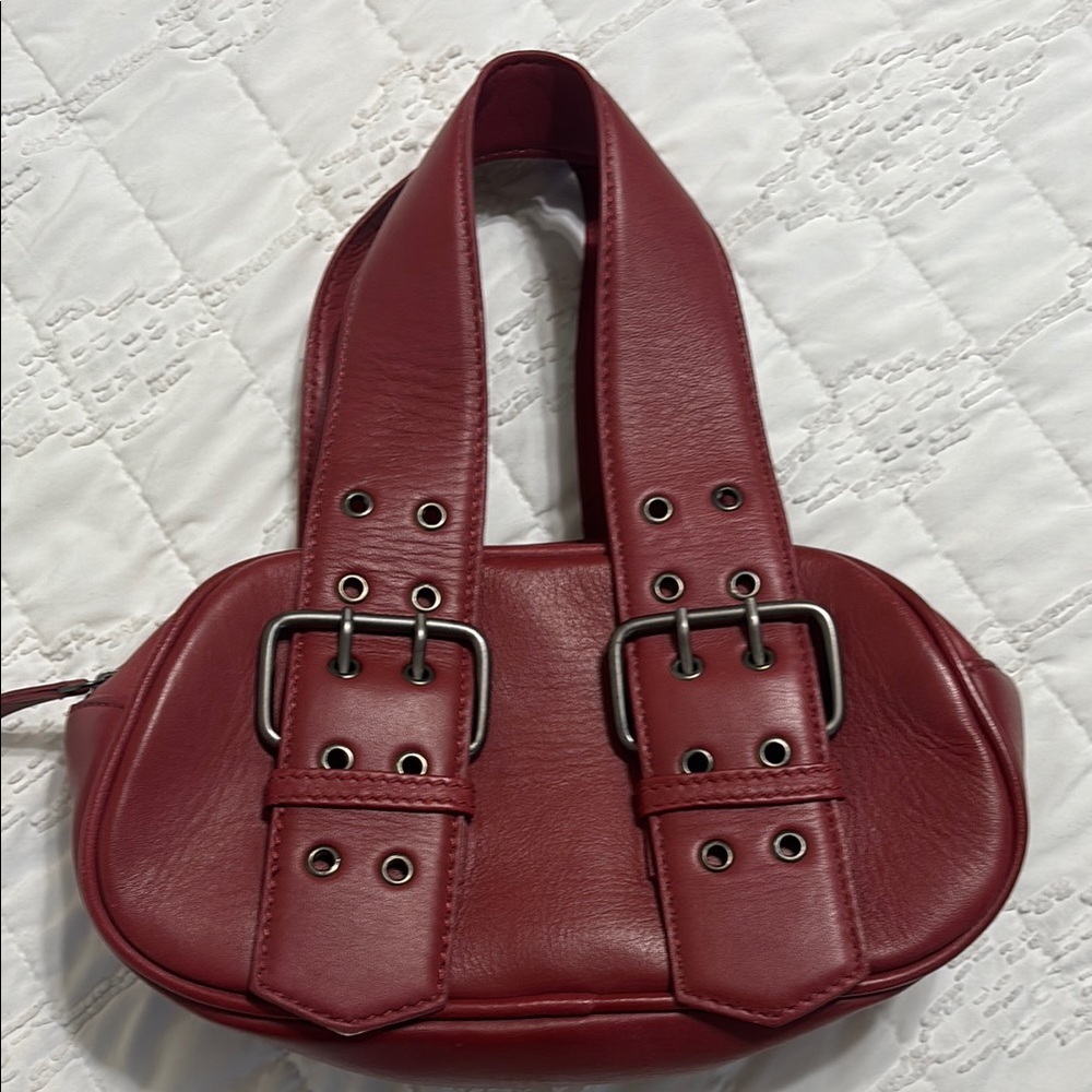 Free people leather handbag